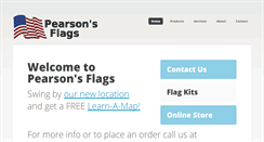 Desktop Screenshot of pearsonsflags.com