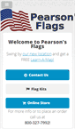 Mobile Screenshot of pearsonsflags.com